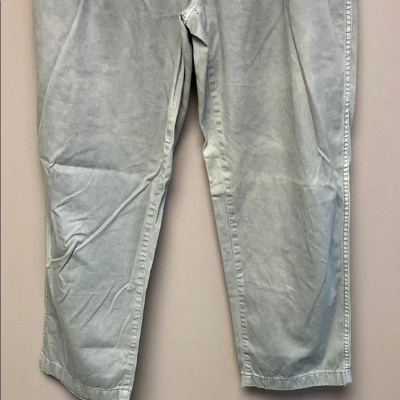 Madewell Gray Straight Leg Corduroy Pants Relaxed Fit - Picture 5 of 8